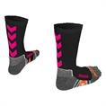 HUMMEL Chevron Sock zwart/pink 140102-8630