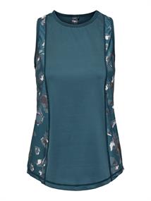 ONLY PLAY Lora AOP Train Tank Top 1529500 orion blue