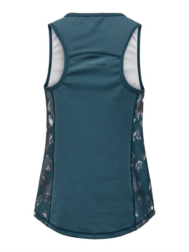ONLY PLAY Lora AOP Train Tank Top 1529500 orion blue