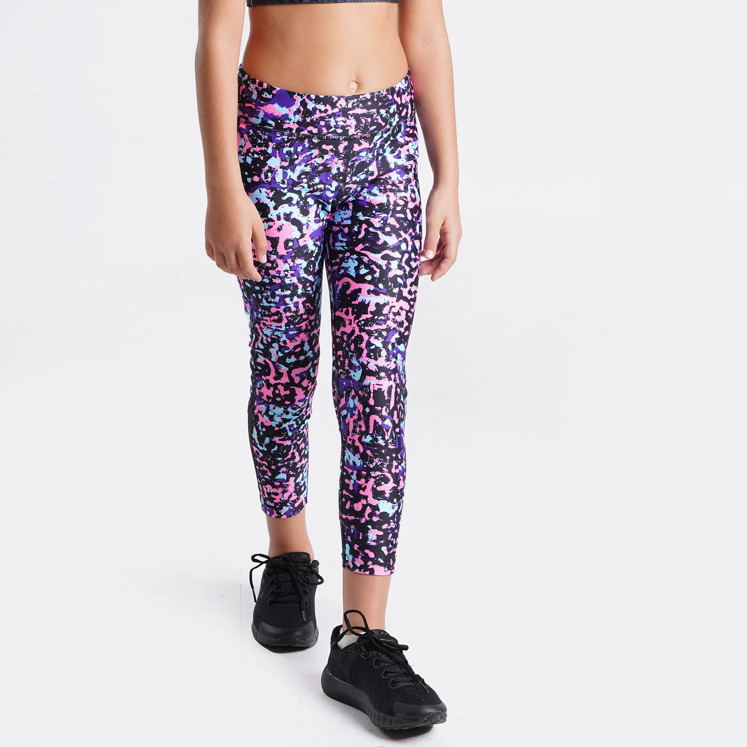 Under Armour hg armour printed ankle crop 1361239-002